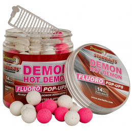 Starbaits Plavajoče Boilies Hot Demon Fluo Pop Up 80 g 14 mm