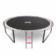Aga SPORT PRO Trampolin 305 cm Roza + zaščitna mreža + lestev