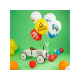 Aga4Kids Lateksni baloni Avto 30 cm 9 kosov