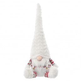 Aga Božični škrat 63 cm Bel