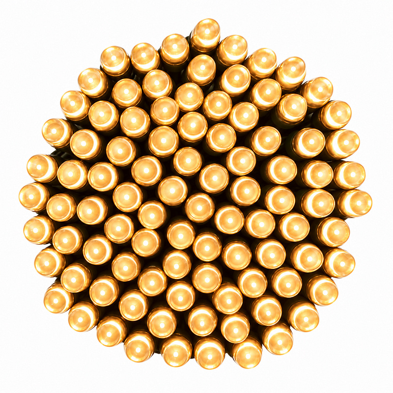 Linder Exclusiv Božična veriga 50 LED Topla bela