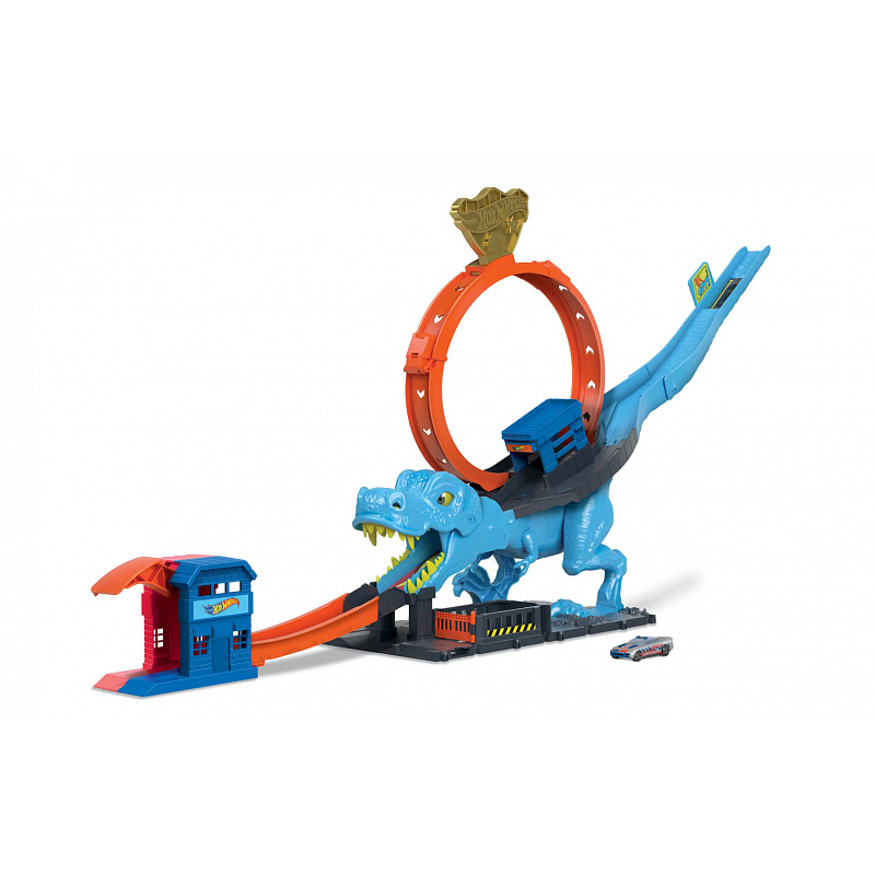Hot Wheels City HKX42 Zanka z lačnim T-Rexom