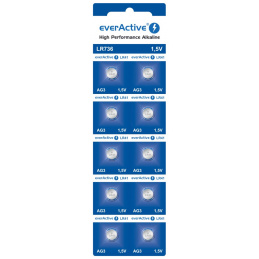 Aga Baterije EverActive Alkaline G3 LR736 10 kosov