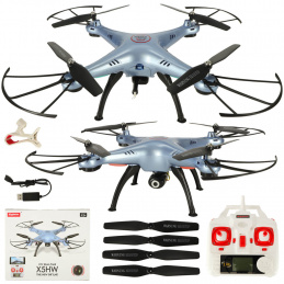 SYMA X5HW 2,4GHz RC Dron Wi-Fi Kamera Modra SYMA X5HW 2,4GHz RC Dron Wi-Fi Kamera Modra