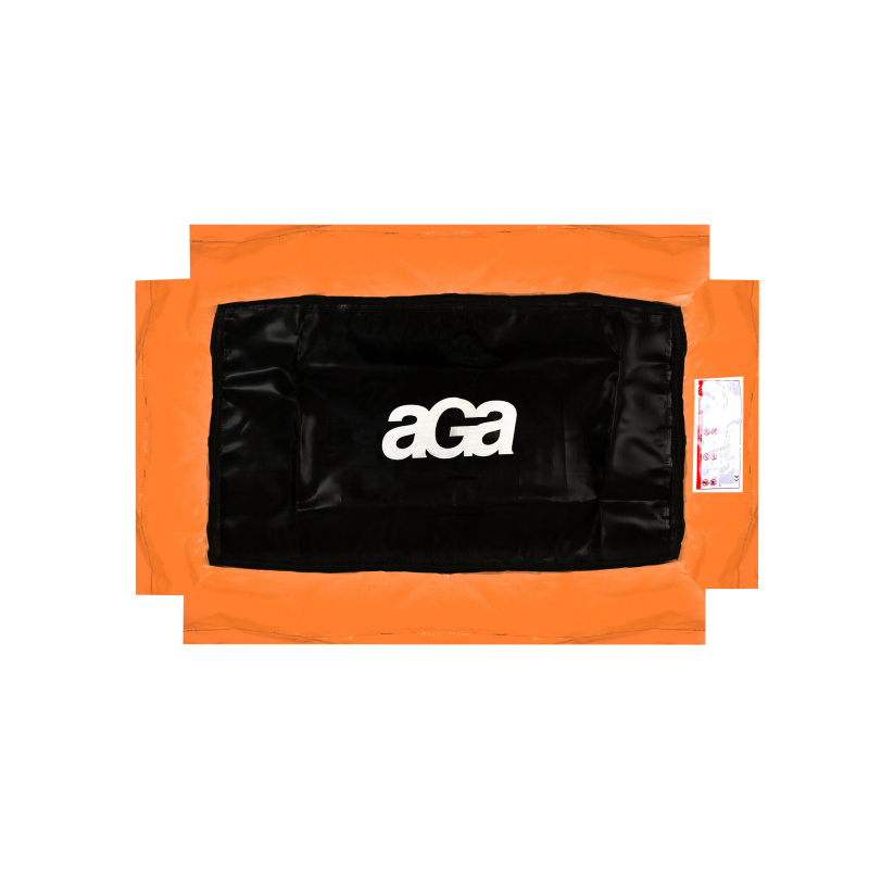 Aga Pokrivalo za vzmeti za pravokotno trampolino 122x183 cm Oranžna