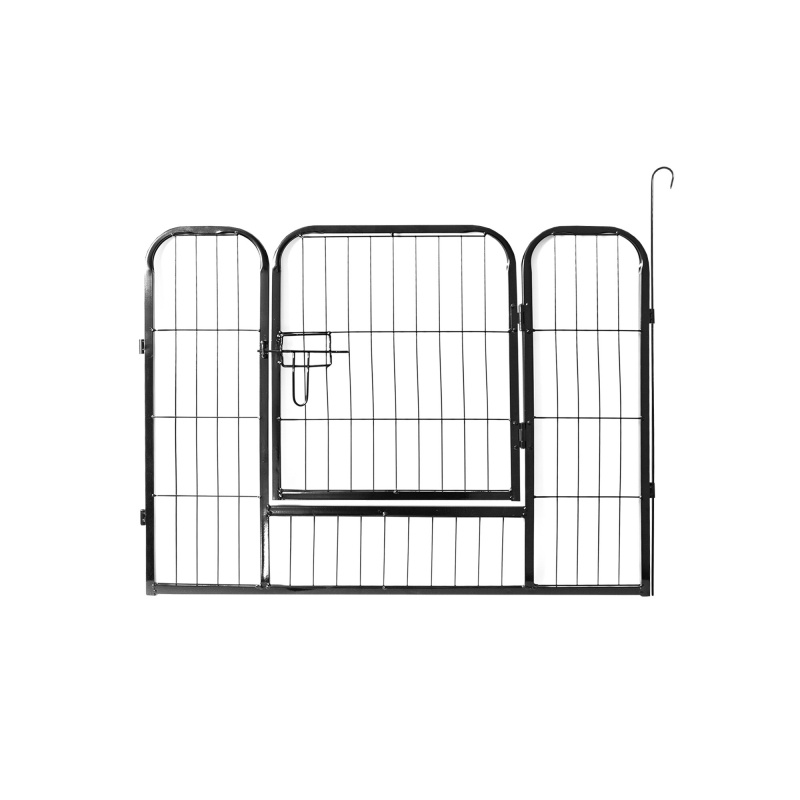 Aga Nadomestni del z vrati za ograjo za živali 80x60 cm