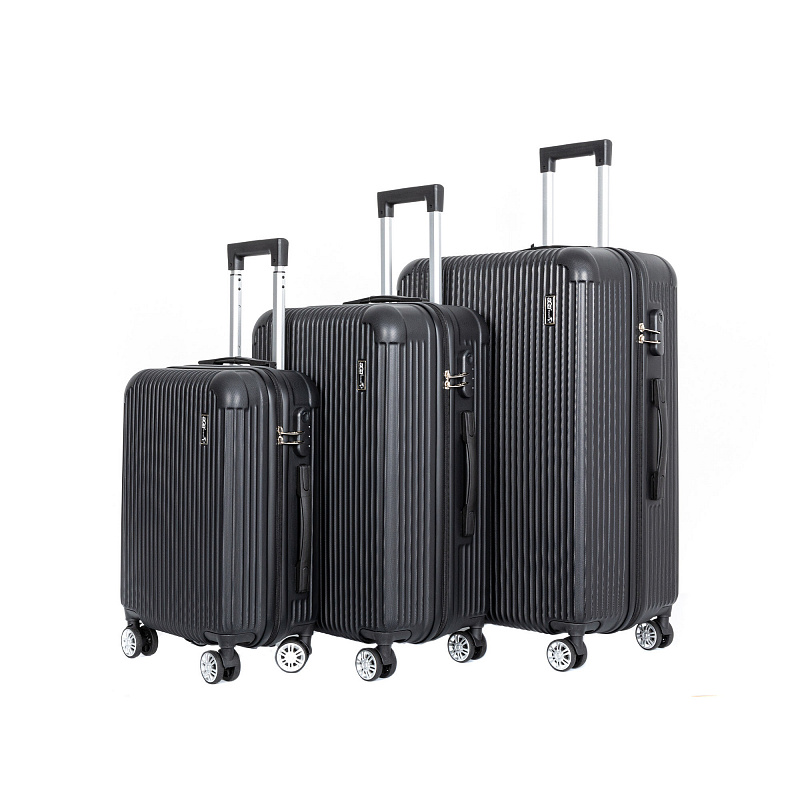 Aga Travel Komplet potovalnih kovčkov MR4652 Črna