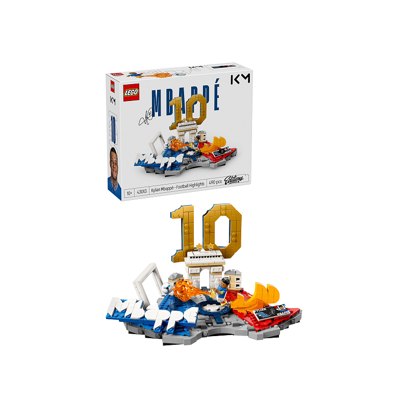 LEGO® Editions Kylian Mbappé – vrhunci nogometa 43013