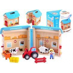 Lesena zložljiva živalca na kmetiji ZA3723