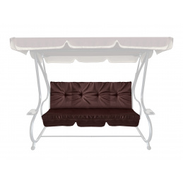 Aga Prevleka za blazino za vrtno gugalnico GRANDLUX Temno rjava