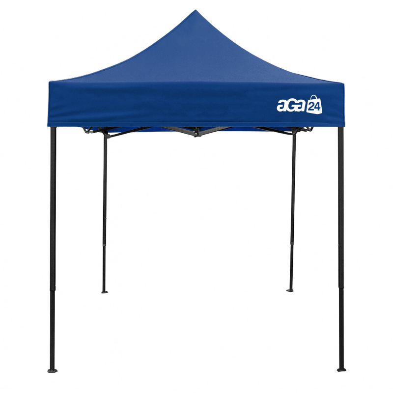 Aga Prodajna stojnica brez stranic 2x2 m Modra