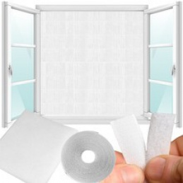 Mreža proti insektom bela 1,5x1,3m komarnik ISO