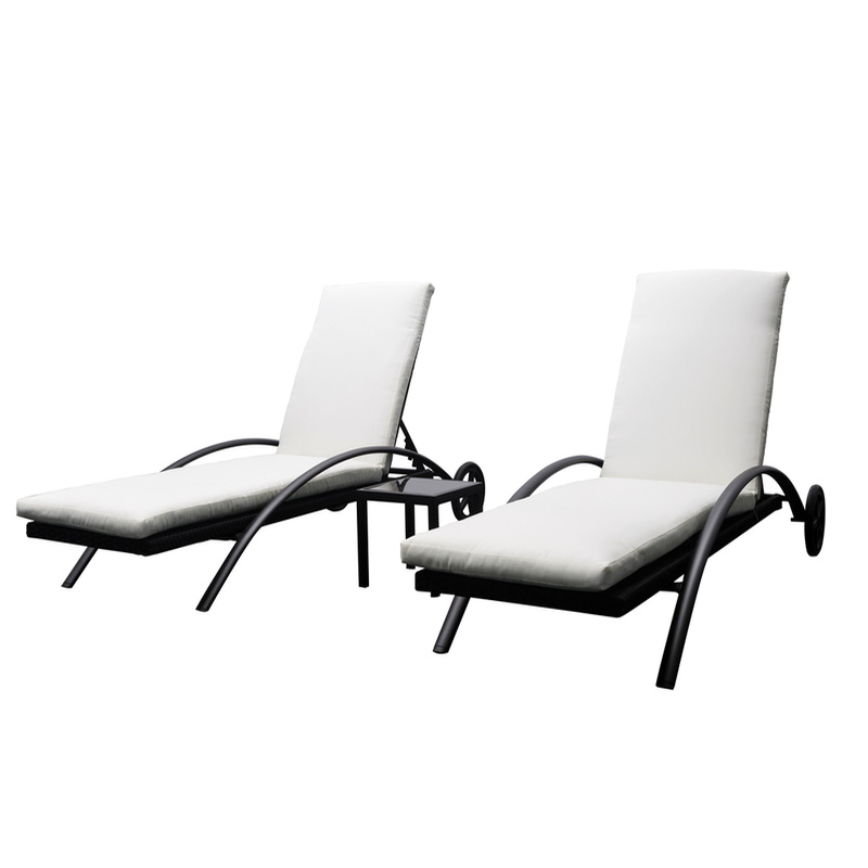 Aga Vrtna garnitura ležalnikov LOUNGE + miza