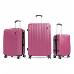 Aga Travel Komplet potovalnih kovčkov MR4652 Roza