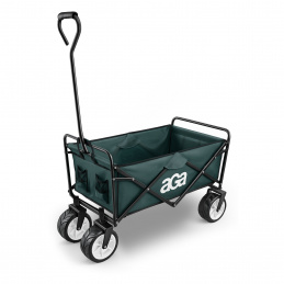 Aga Zložljiv transportni voziček MR4620 Zeleni