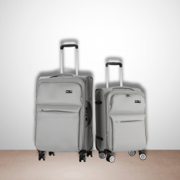 Aga Travel Komplet potovalnih kovčkov MR4676 Svetlo siva 2CZ052 - 2.Kakovost