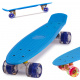 Aga Frisbee rolka za skateboard LED modra
