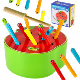 Aga Magnetna Igra lovljenje Gosenic