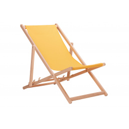 Aga Leseni zložljivi ležalnik Rumena