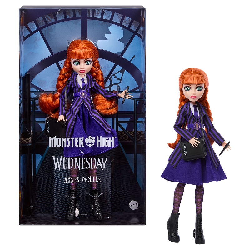 Monster High x Wednesday Agnes Demille JNJ92