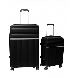 Aga Travel Komplet potovalnih kovčkov MR4679 Črna L+S - II. KAKOVOST