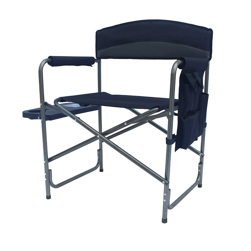 Linder Exclusiv zložljiv kamping stol siv/črn 6DAZ657 - II. KAKOVOST