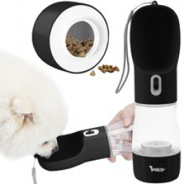 Purlov 21033 pasja steklenica / steklenica za vodo s posodo