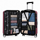 Aga Travel Komplet potovalnih kovčkov MR4652 Bordo