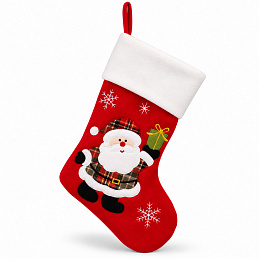 Aga božična nogavica 45 cm Santa