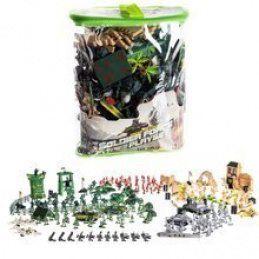 Komplet vojakov - Vojaška baza 300 kosov