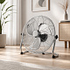 Aga Talni ventilator 50 cm Srebrna