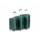 Aga Travel Komplet potovalnih kovčkov MR4650 Zelena