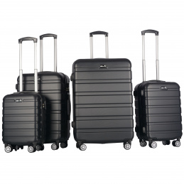 Aga Travel Komplet potovalnih kovčkov MR4659 Črna