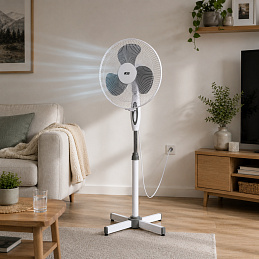 Aga Domači ventilator 43 cm bel - VENBILY - II. KAKOVOST