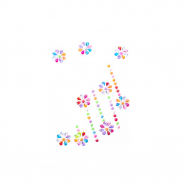 Aga4Kids Samolepilni kamenčki DS8113AX