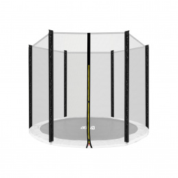 Aga Zaščitna mreža 180 cm za 6 palic Črna mreža / Črna