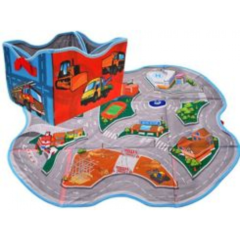 Škatla za igrače Zemljevid ulice 2v1 ZA1675