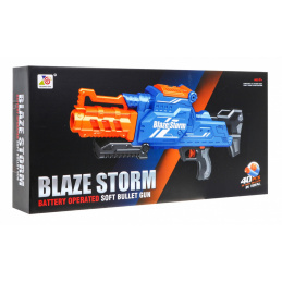 Avtomatska puška za otroke 8+ Blaze Storm + 40 dolgih penastih nabojev