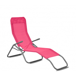 Aga Vrtni ležalnik SIESTA Plum
