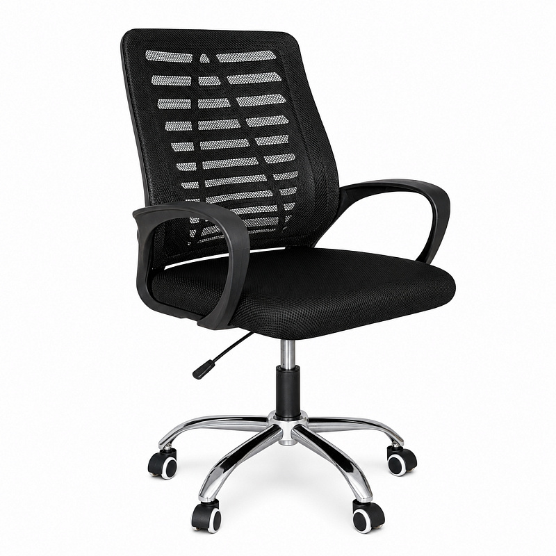 Aga Pisarniški ergonomski stol Črn