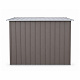 Aga vrtna hiška 217x174x110 cm sivo-rjava
