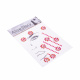 Aga4Kids Samolepilni kamni DS8113AJ