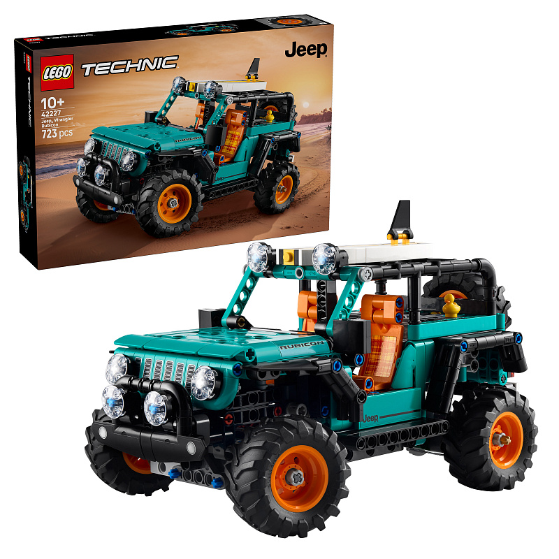 LEGO® Technic Terensko vozilo Jeep® Wrangler Rubicon, komplet za sestavljanje 42227