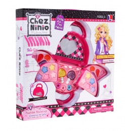 Razširljiva kozmetična torbica za otroke 5+ za kozmetiko za oči in nohte