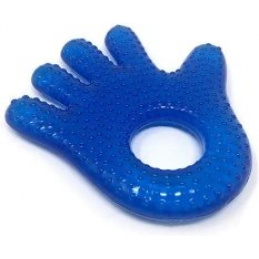 Hladilni grizalo modra Tačka 4m+ POUPY univerzalna