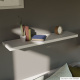 Linder Exclusiv Stenska polica 120x23,5 cm Bela