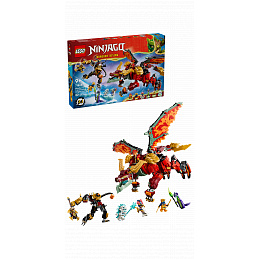 LEGO® NINJAGO 71868 Wyldfyrejev preoblikovalni zmajski robotski oklep