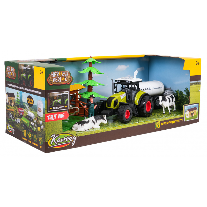 Kmetijski set s traktorjem