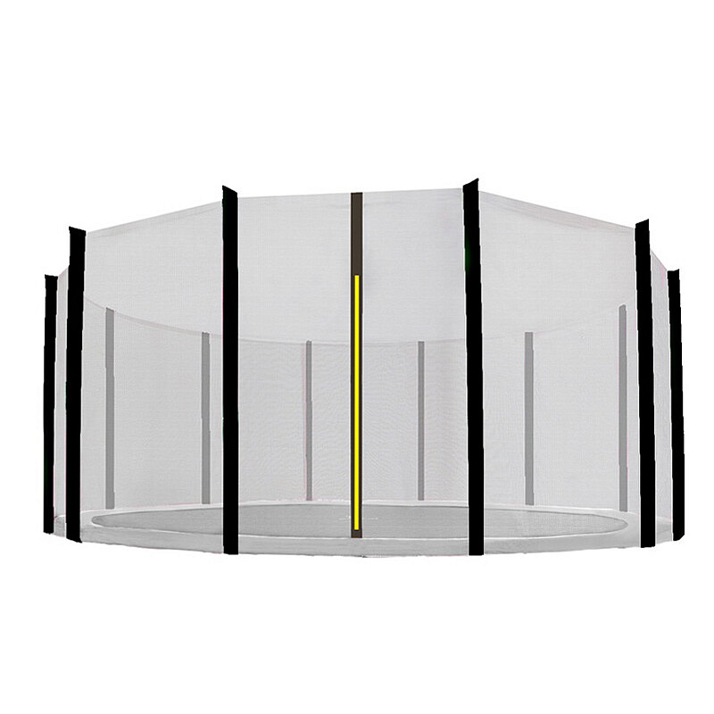 Aga Zaščitna mreža 500 cm za 12 palic Črna mreža / Črna