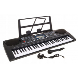 Tipkovnica za otroke 5+ Mikrofon Glasbena stojala USB MP3 Metronom - Model št. 6159